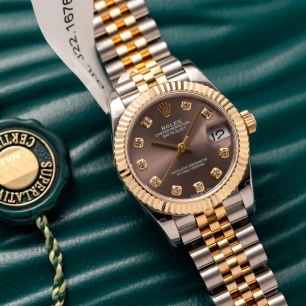Dong Ho Rolex Nu Boc Vang Datejust 278273 Replica 11 31mm 2 1