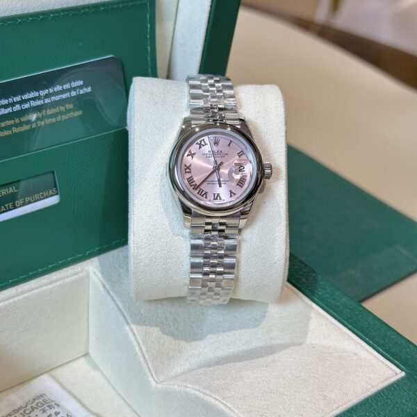 Dong Ho Rolex Nu Datejust Mat Hong Fake Cao Cap EW 31mm 1 1