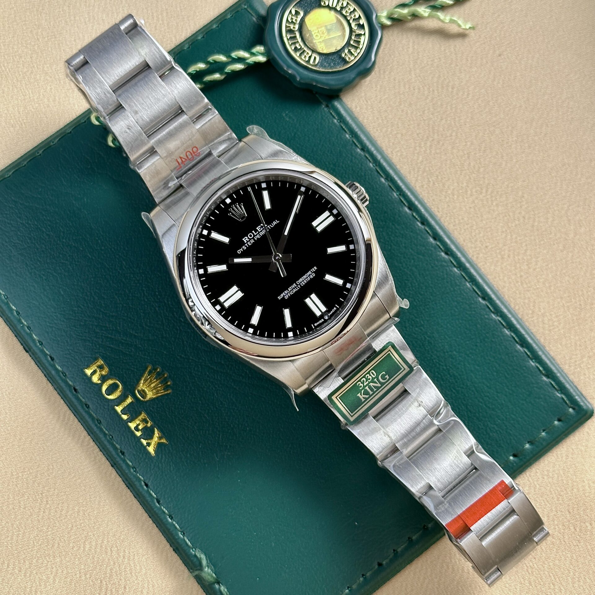 Rolex Oyster Perpetual 124300 Black Dial Super Clone Watch King Factory 41mm - Image 2