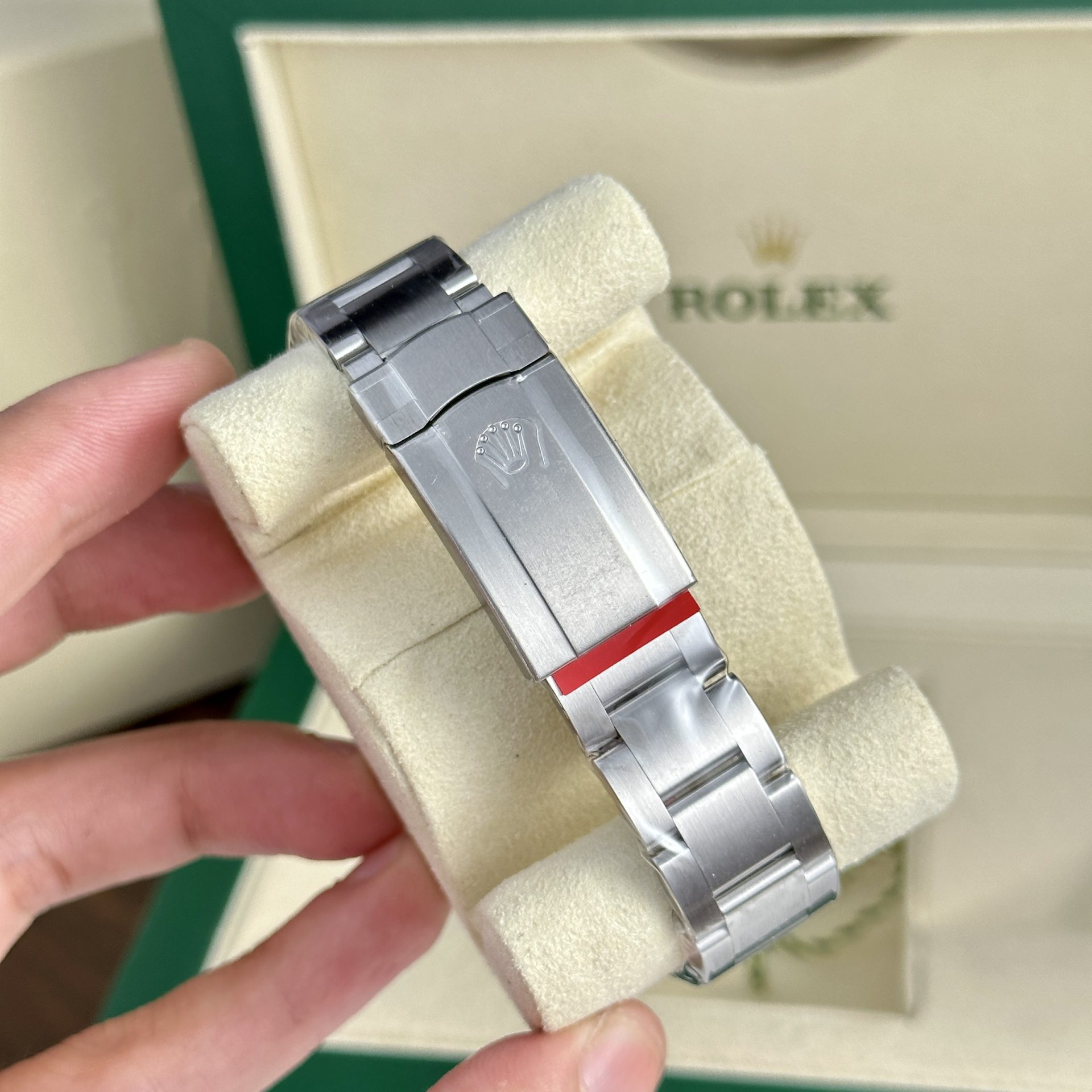 Rolex Super Clone Watch Oyster Perpetual 126000 Red Dial Clean Factory 36mm - Image 10