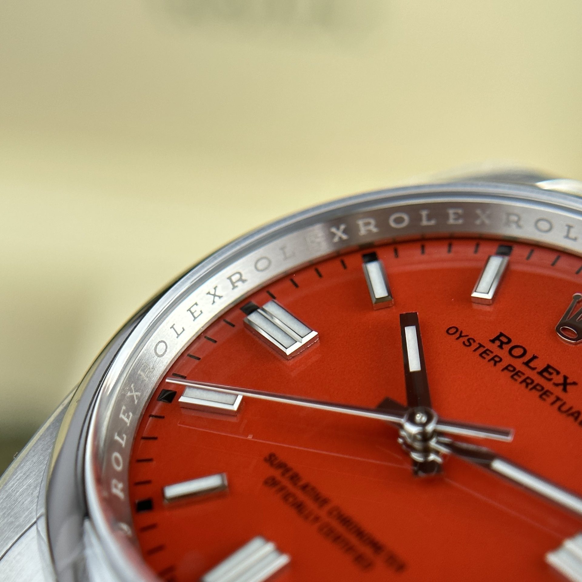 Rolex Super Clone Watch Oyster Perpetual 126000 Red Dial Clean Factory 36mm - Image 4