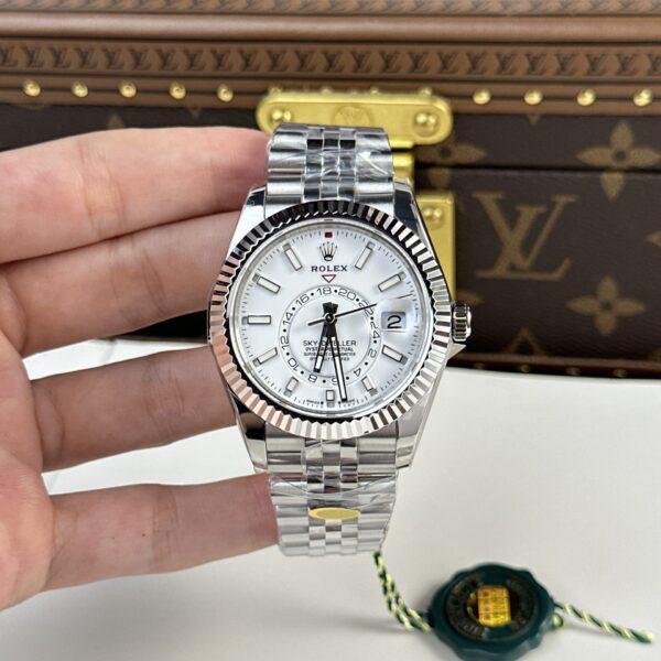 Dong Ho Rolex Rep 11 Sky Dweller 326934 Mat Trang Day Jubilee 42mm 4 1