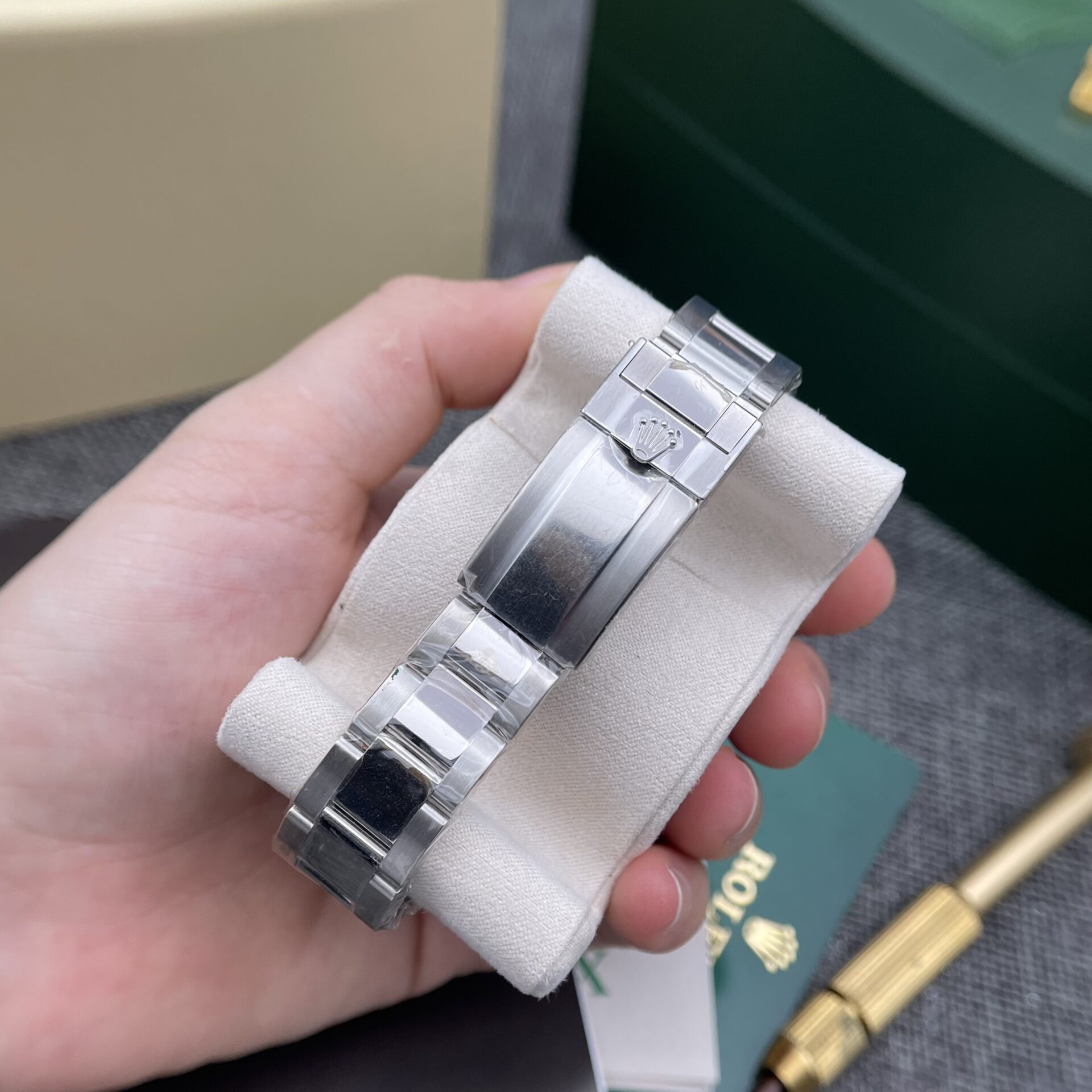 Rolex Yacht-Master 116622 Super Clone Watch Grey Dial Clean Factory 40mm - Image 7