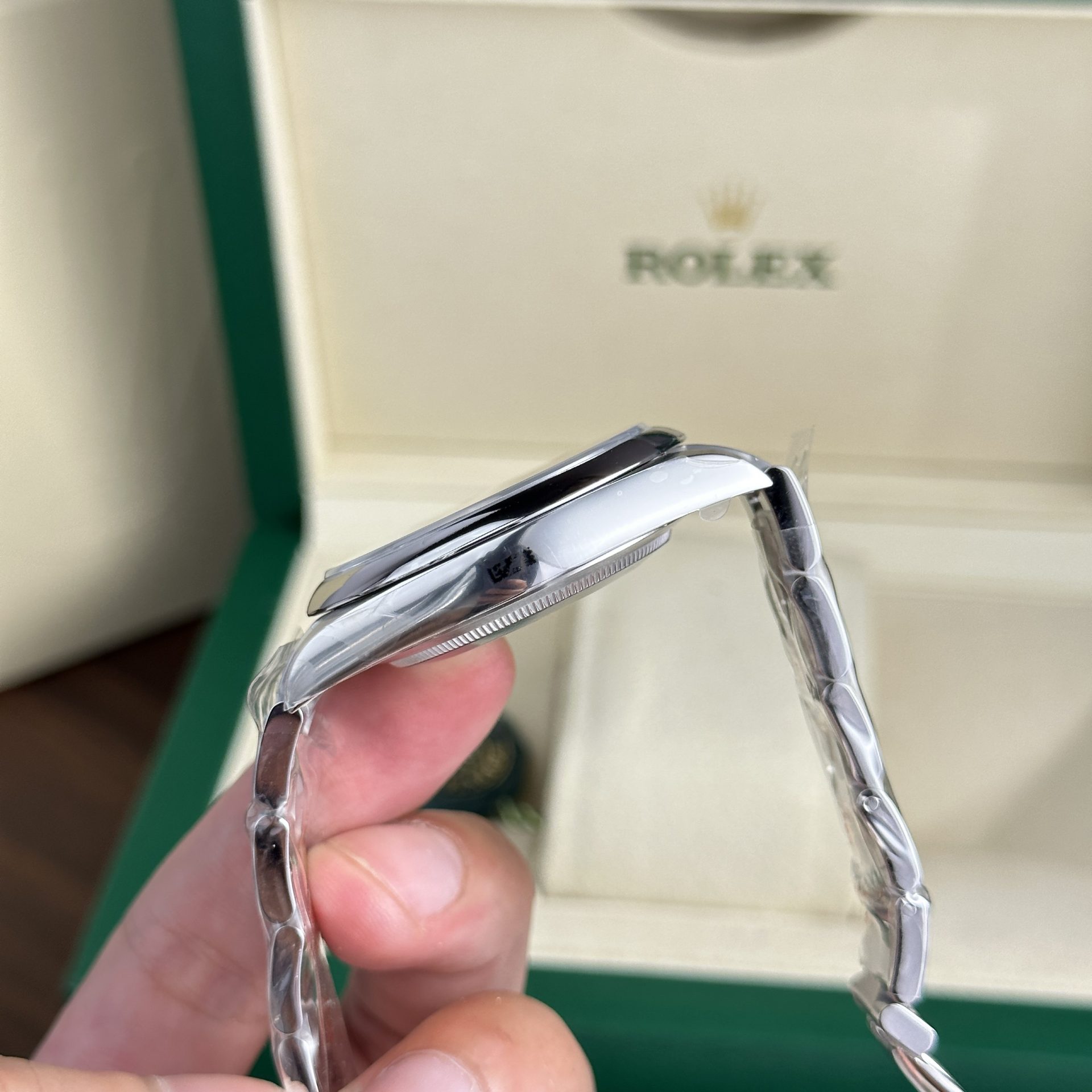 Rolex Super Clone Watch Oyster Perpetual 124300 Silver Dial Clean Factory 41mm - Image 7