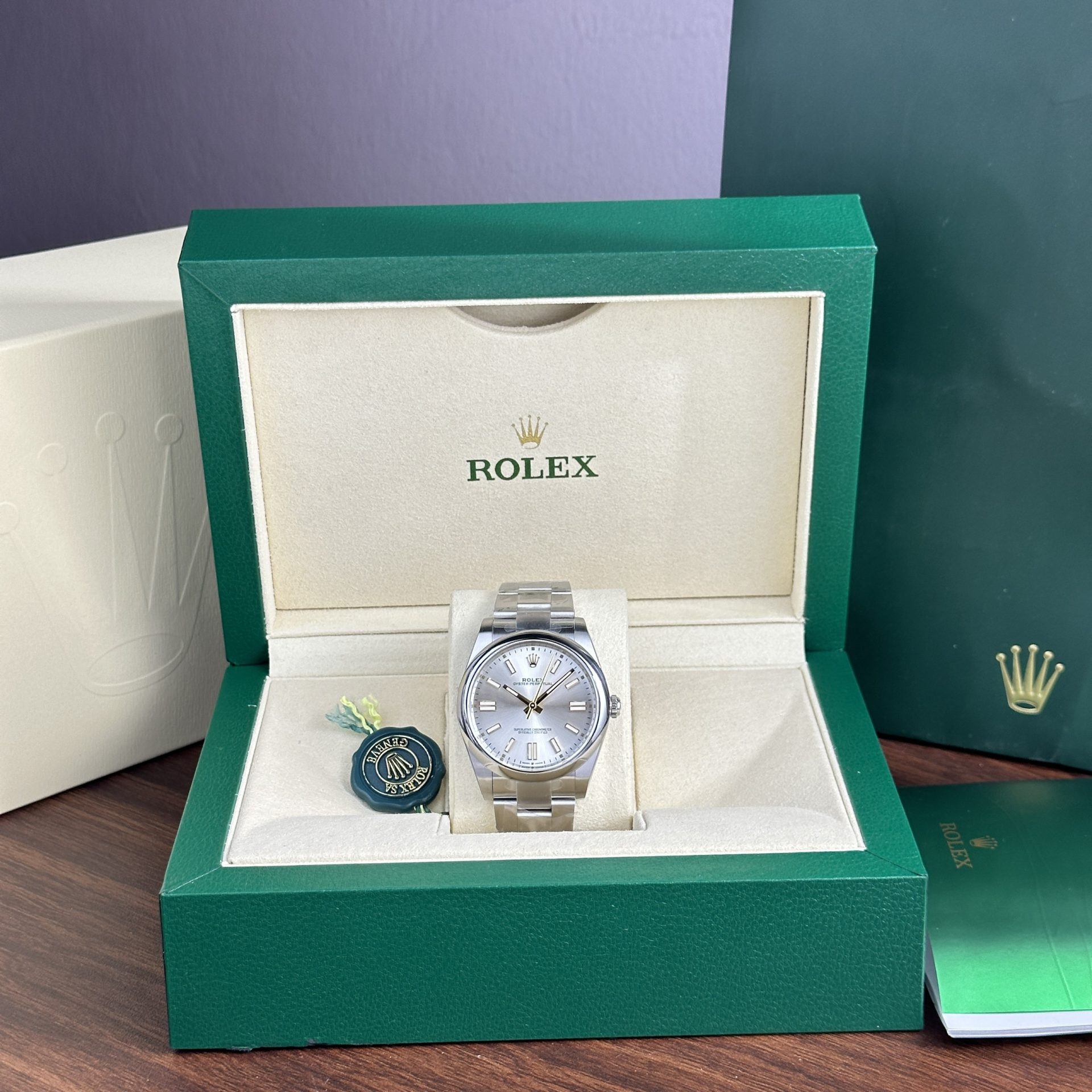 Rolex Super Clone Watch Oyster Perpetual 124300 Silver Dial Clean Factory 41mm