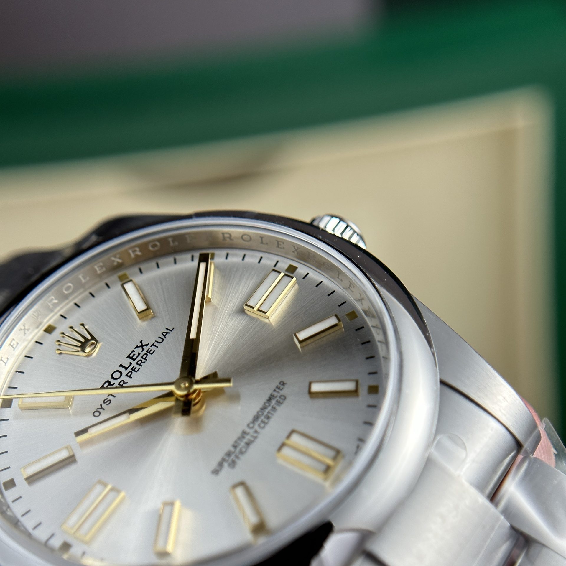 Rolex Super Clone Watch Oyster Perpetual 124300 Silver Dial Clean Factory 41mm - Image 4