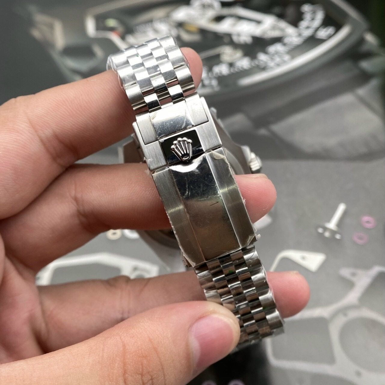 Rolex GMT-Master II 126710BLRO Super Clone 1:1 Watch Pepsi Clean 40mm - Image 6