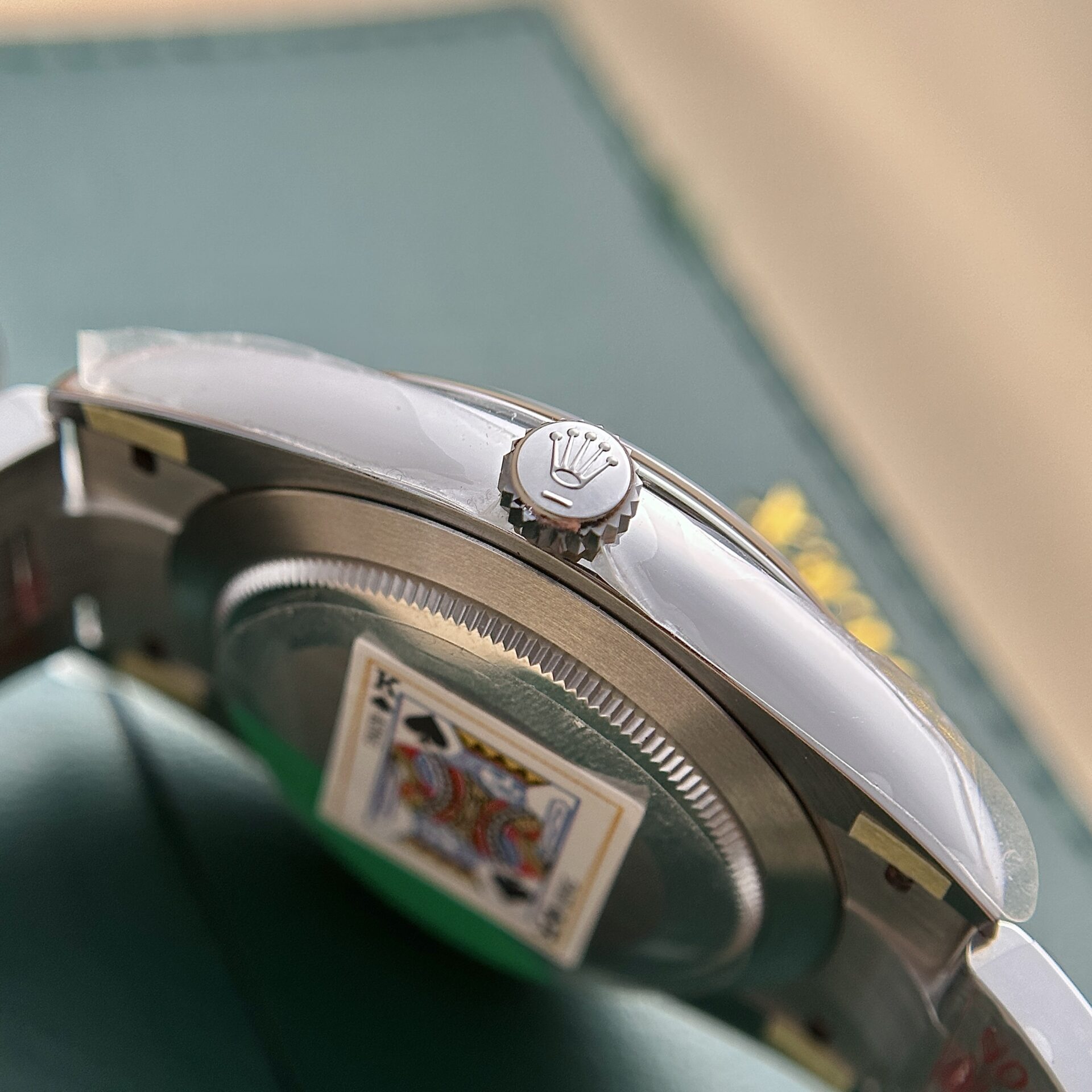 Rolex Oyster Perpetual 124300 Red Dial Oyster Strap King Factory 41mm Super Clone - Image 4