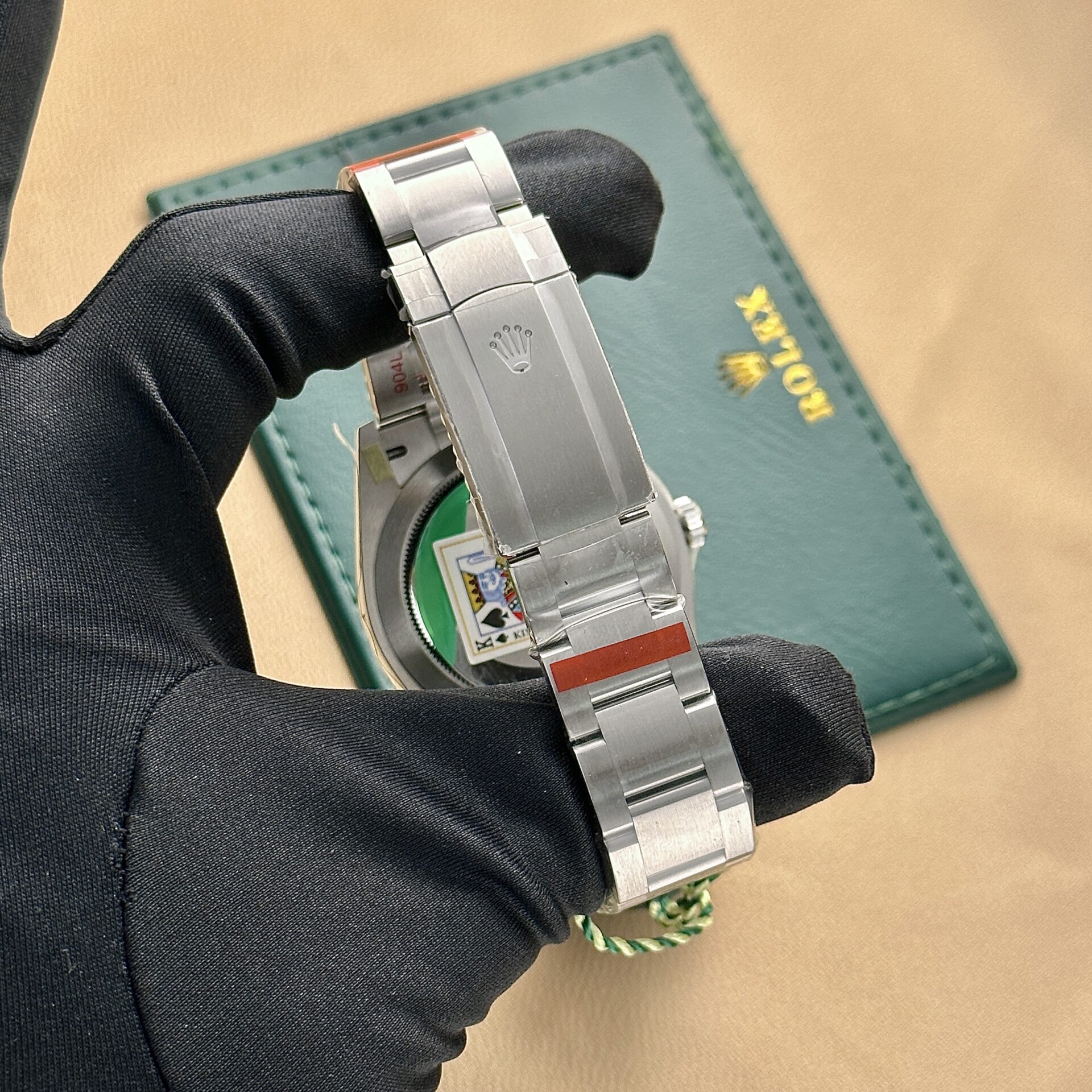 Rolex Oyster Perpetual 124300 Green Dial Super Clone Watch 41mm - Image 9