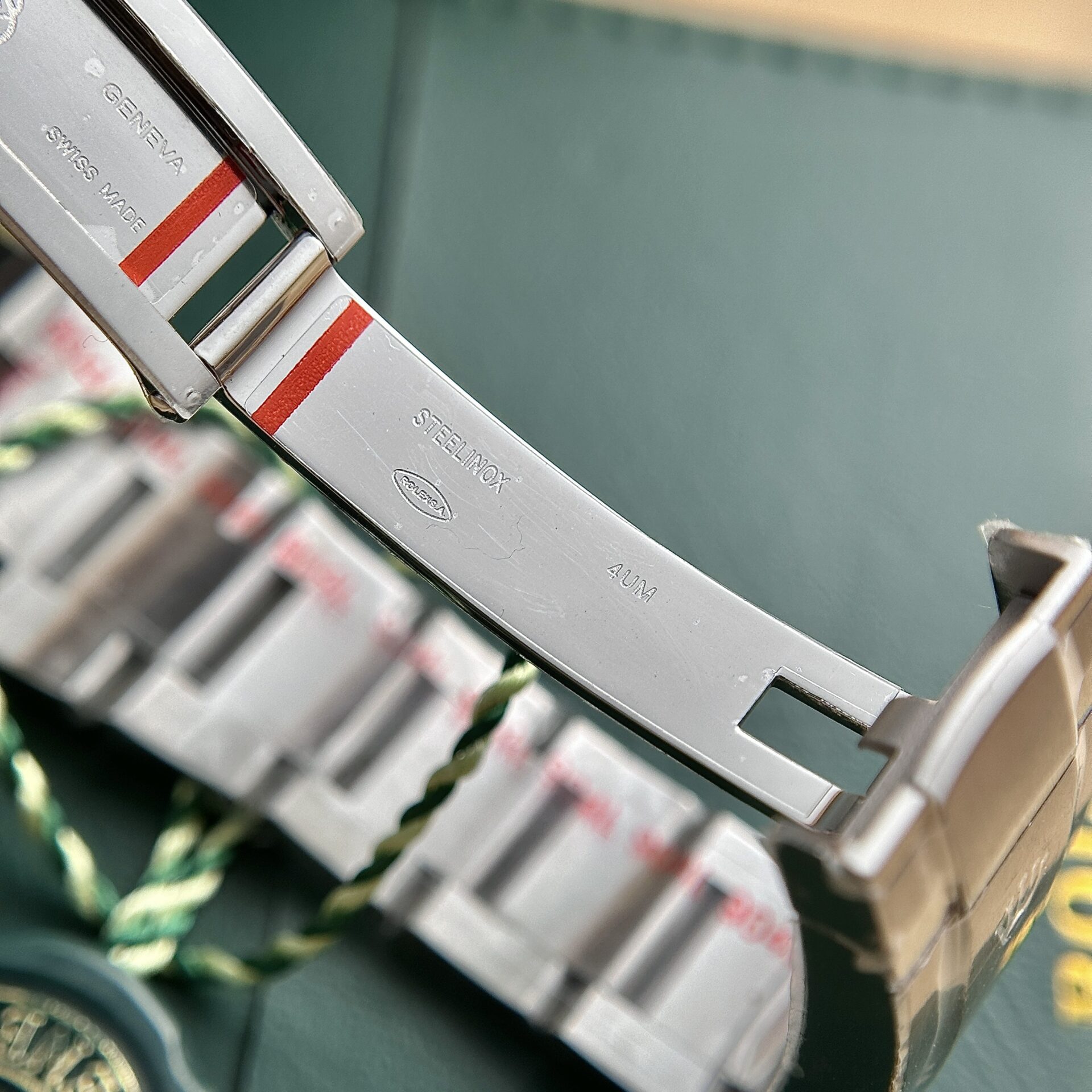 Rolex Oyster Perpetual 124300 Red Dial Oyster Strap King Factory 41mm Super Clone - Image 7