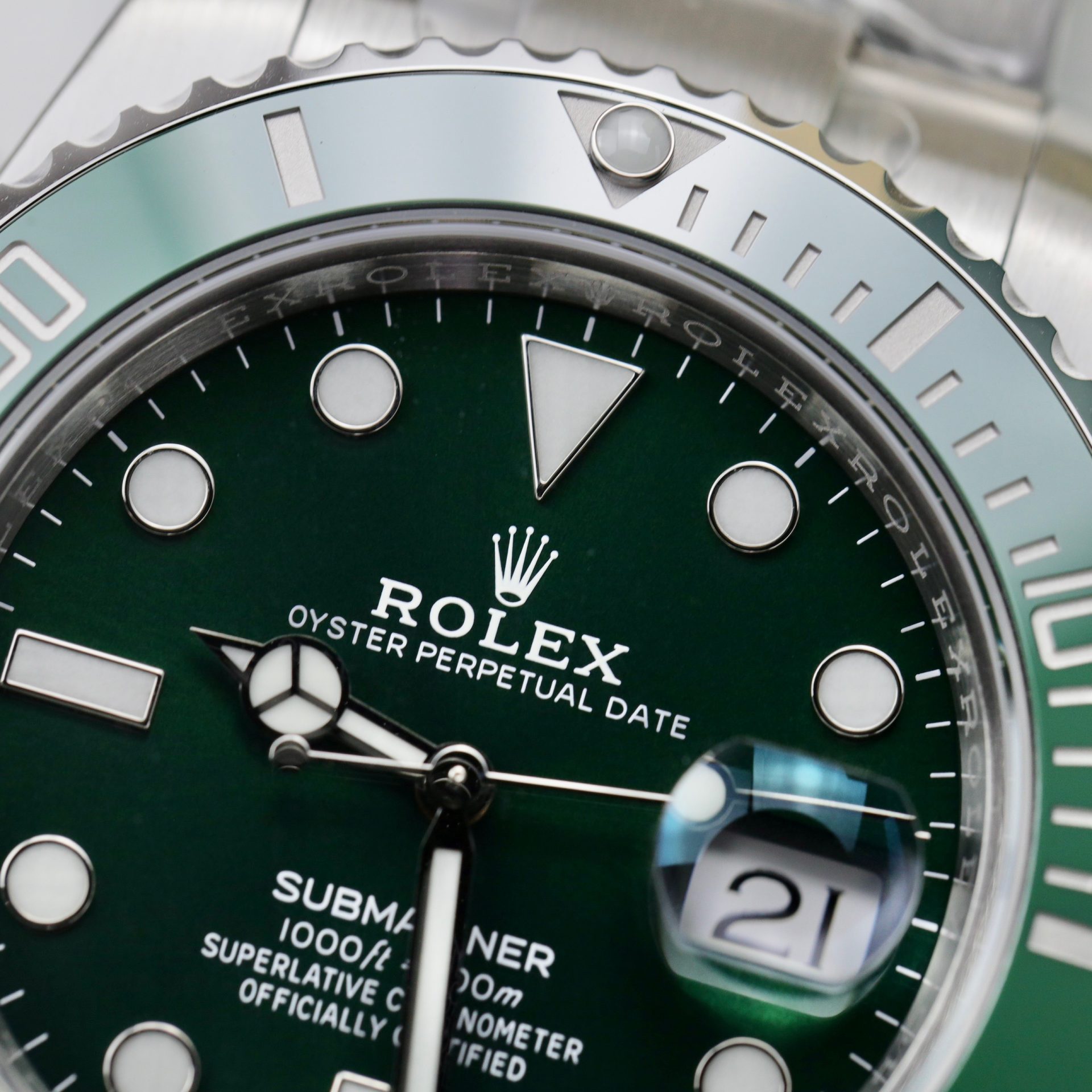 Rolex Super Clone Watch Submariner 116610LV Hulk VS Factory 40mm - Image 5