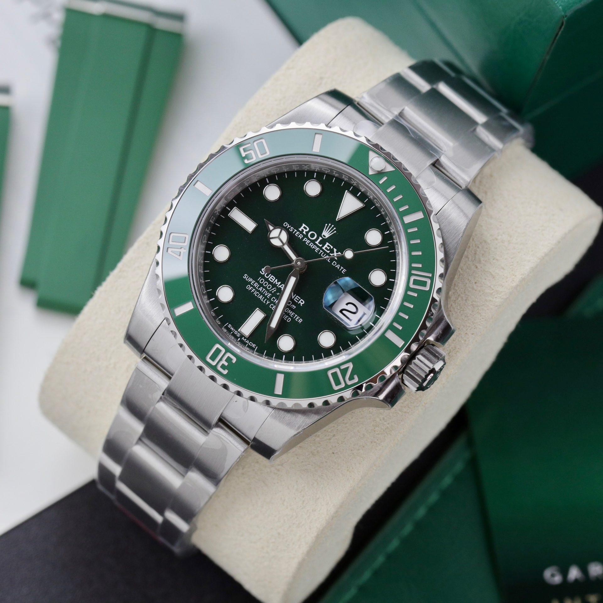 Rolex Super Clone Watch Submariner 116610LV Hulk VS Factory 40mm - Image 2