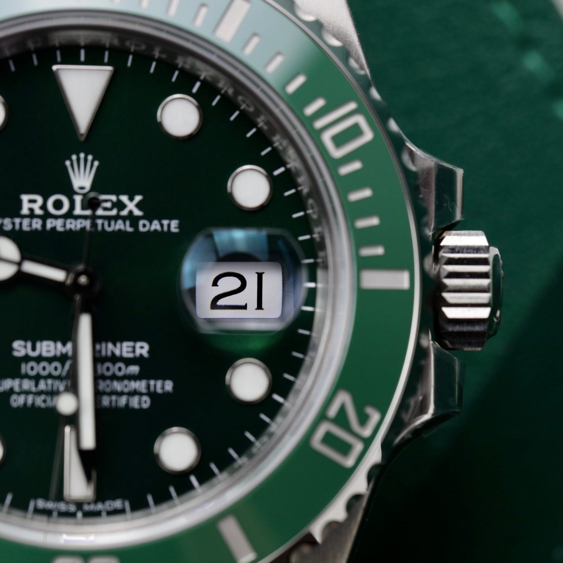 Rolex Super Clone Watch Submariner 116610LV Hulk VS Factory 40mm - Image 6