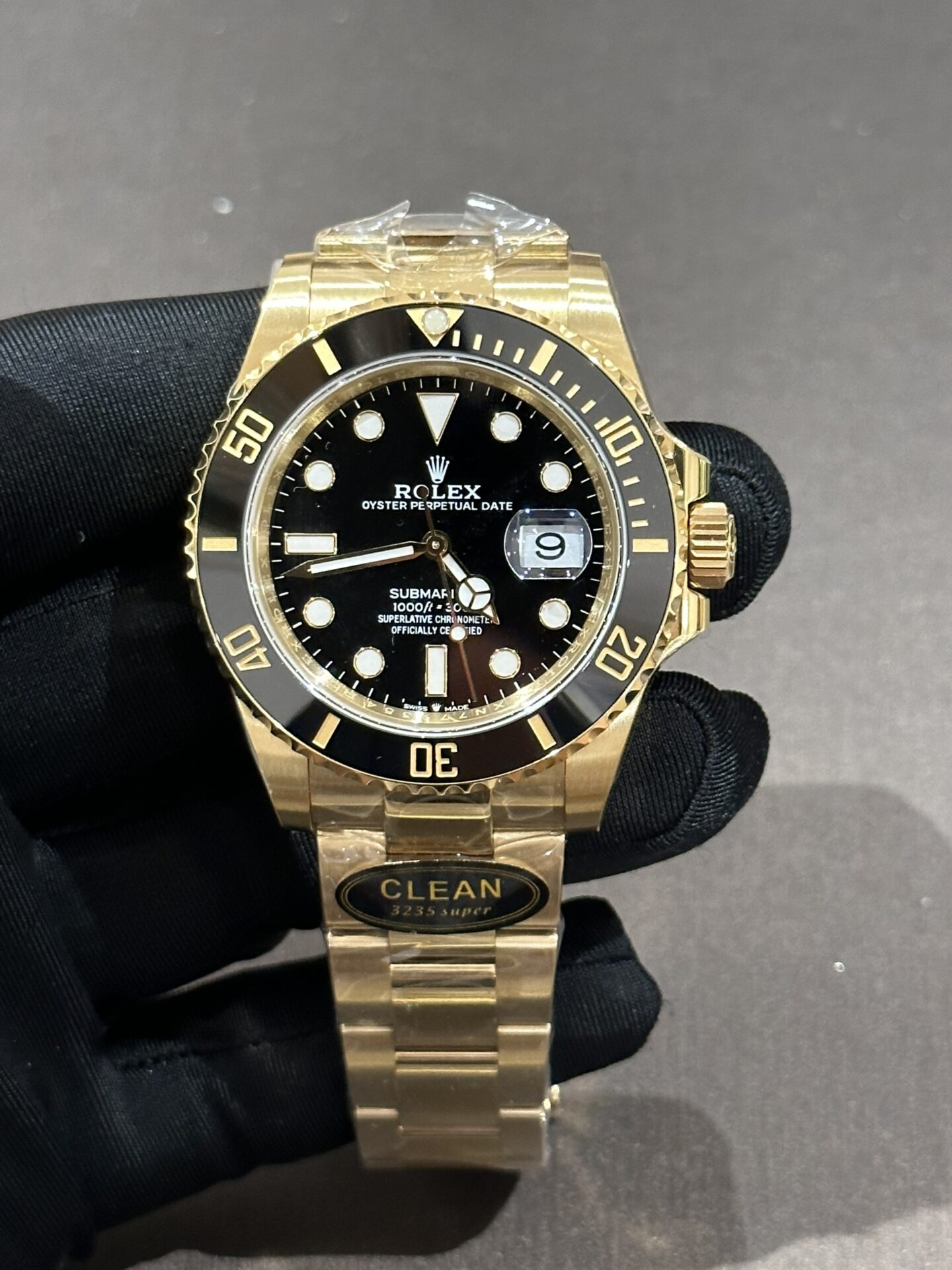 Rolex Submariner 116618LN Super Clone Watch Black Dial Clean Factory 40mm