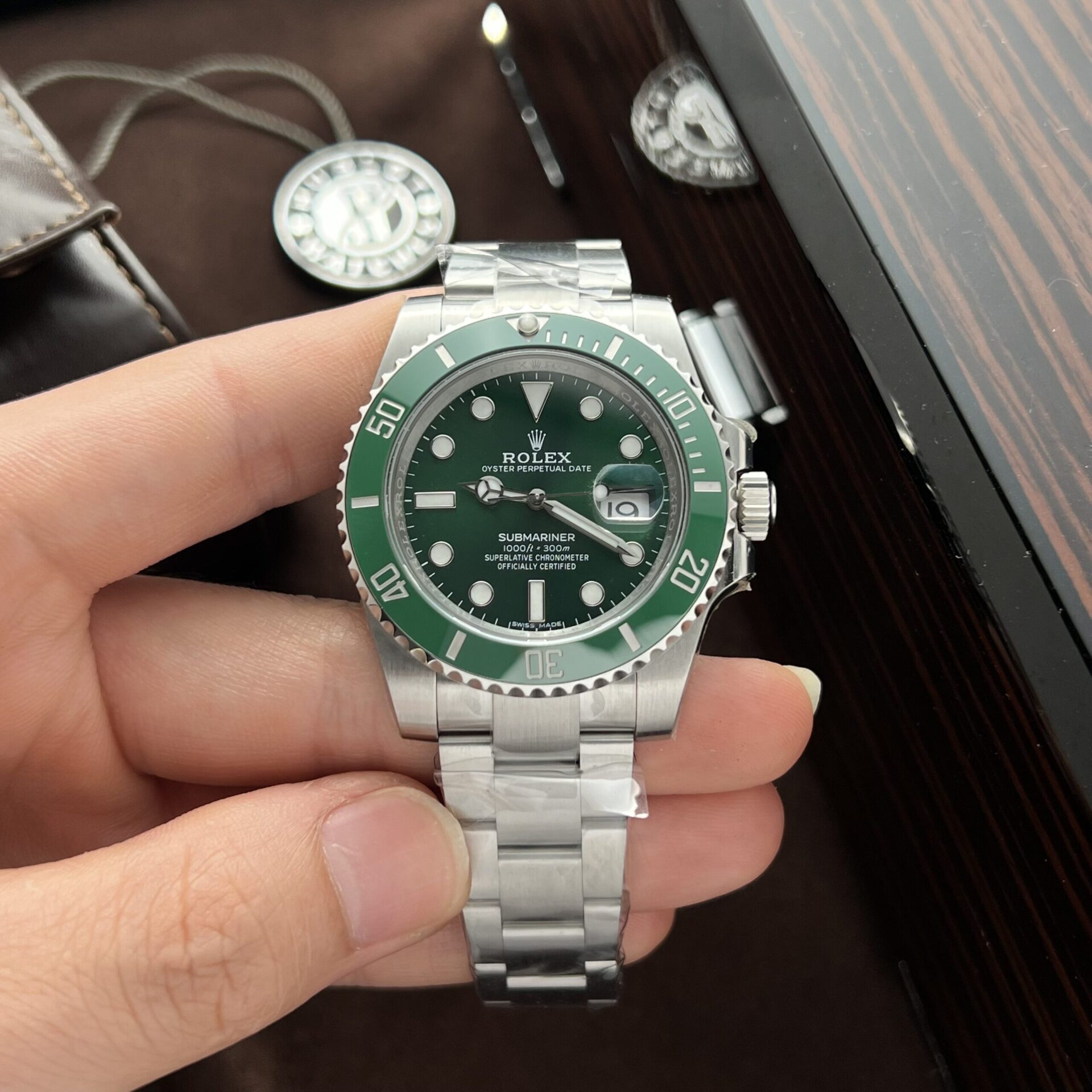 Rolex Submariner 116610LV Hulk Super Clone Watch Clean Factory 40mm