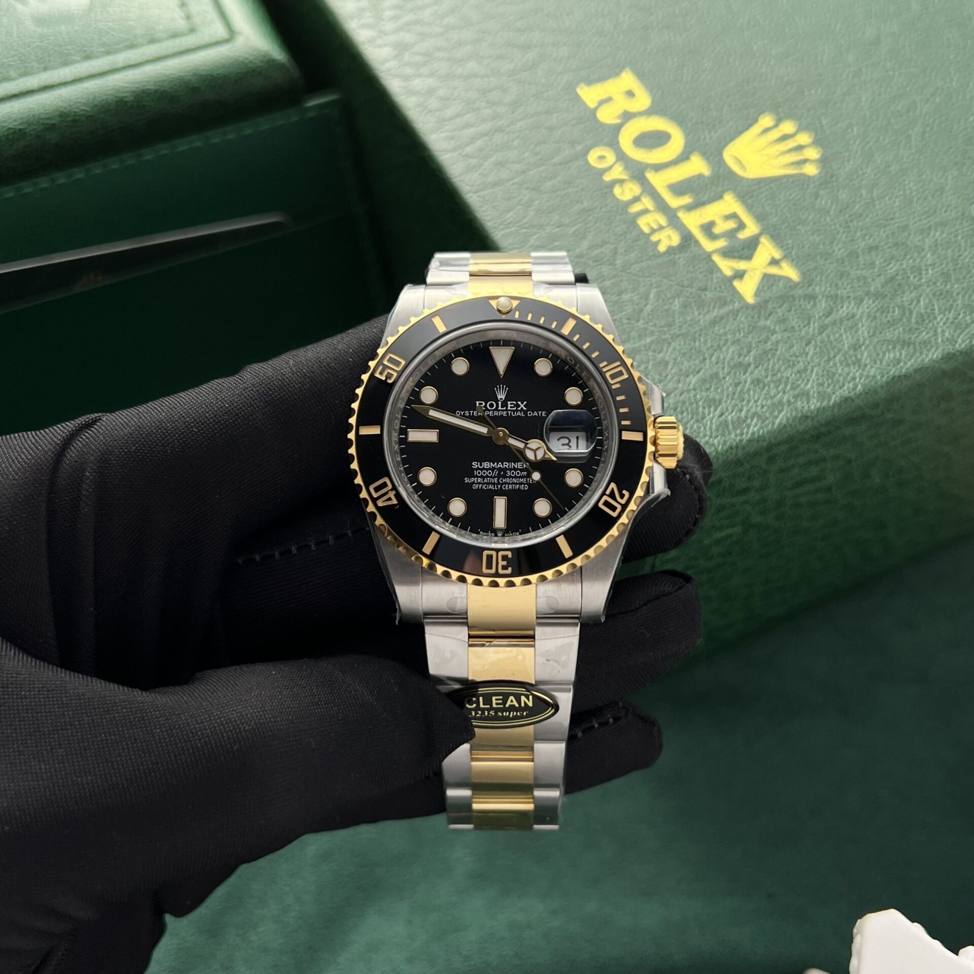 Rolex Super Clone Watch Submariner 126613LN Black Dial Clean Factory 41mm
