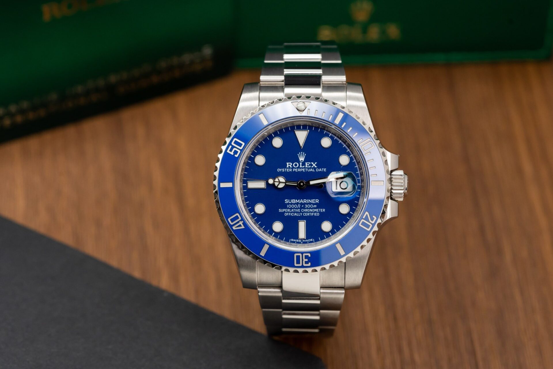 Rolex Submariner Date 116619LB Super Clone 1:1 Watch Blue Clean 40mm