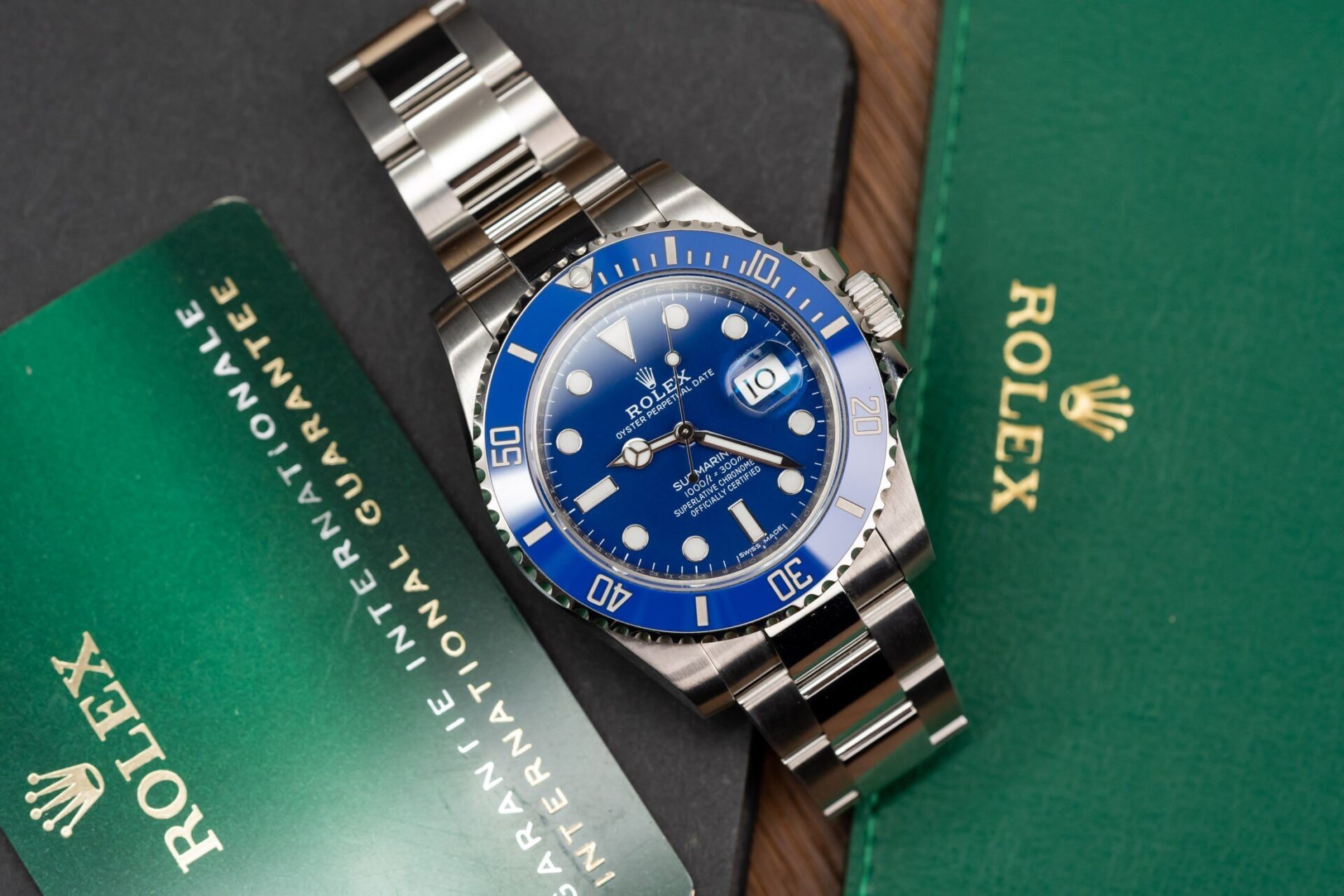 Rolex Submariner Date 116619LB Super Clone 1:1 Watch Blue Clean 40mm - Image 4