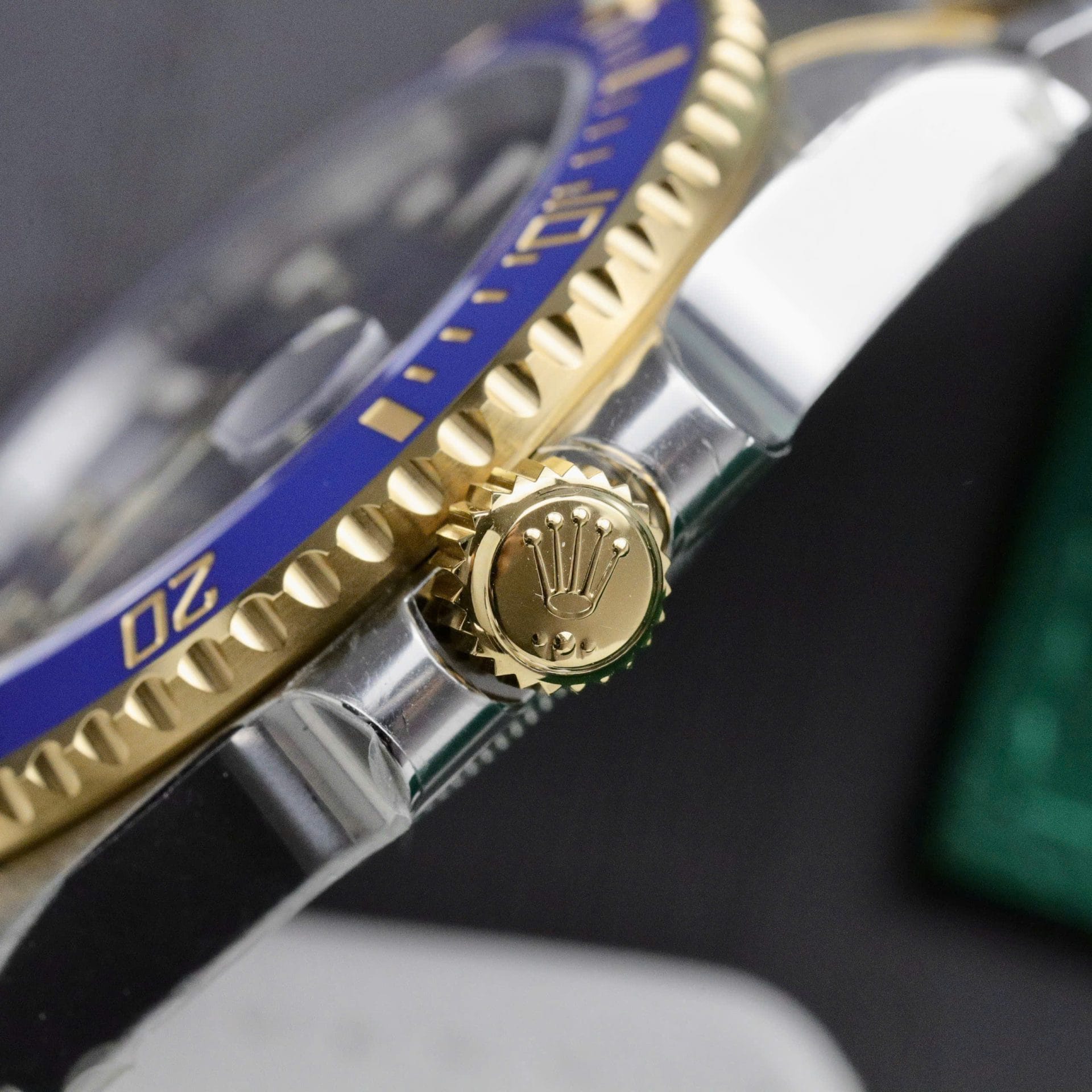 Rolex Submariner Dial Blue Super Clone Custom Gold Wrapped 40mm - Image 7