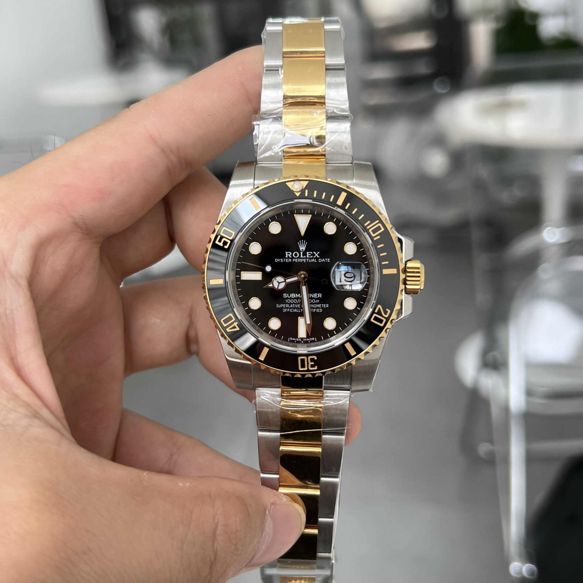 Rolex Submariner High Quality Super Clone Watch Black Dial EW Factory 41mm