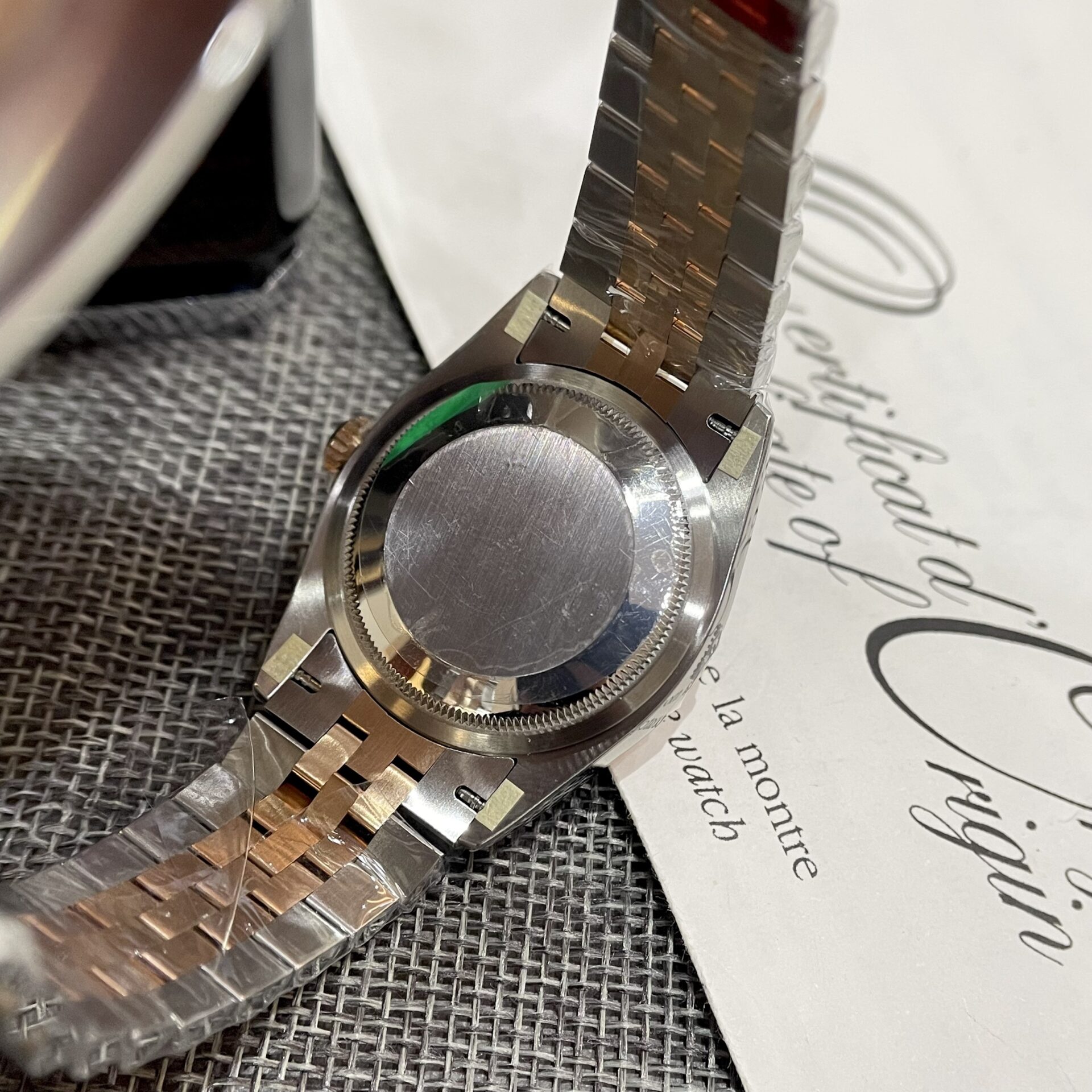 Rolex DateJust 126231 Wimbledon Dial Super Clone Watch Demi Strap VS Factory 36mm - Image 5