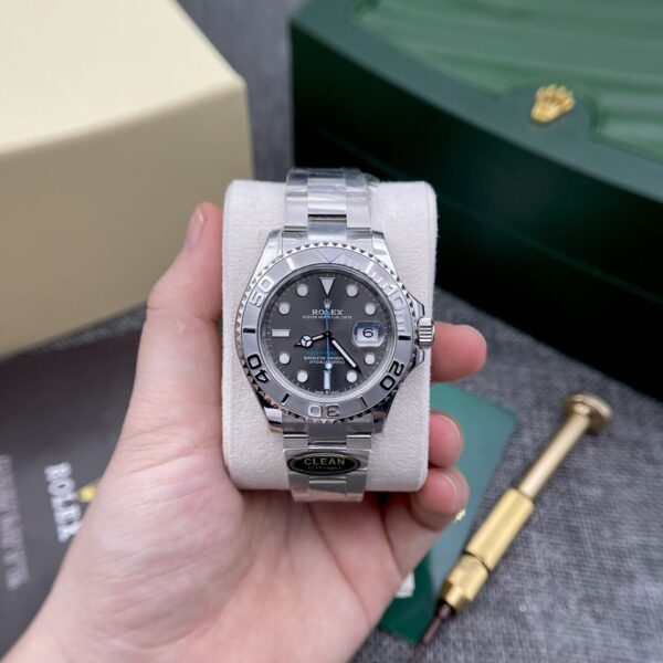 Dong Ho Rolex Yacht Master 116622 Mat So Xam Nha May Clean 40mm 3 1
