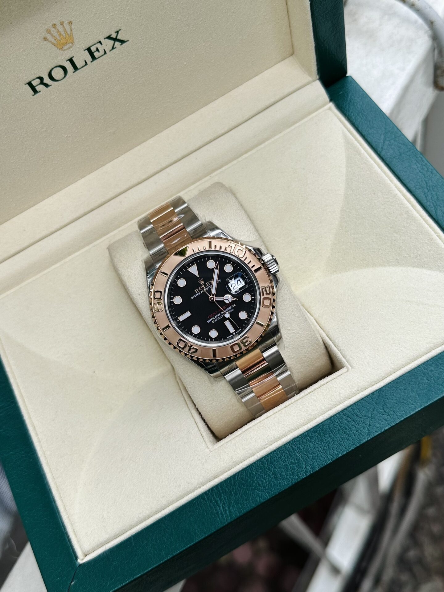 Rolex Yacht Master 126621 Super Clone 1:1 Watch Black Dial Clean Factory 40mm - Image 3