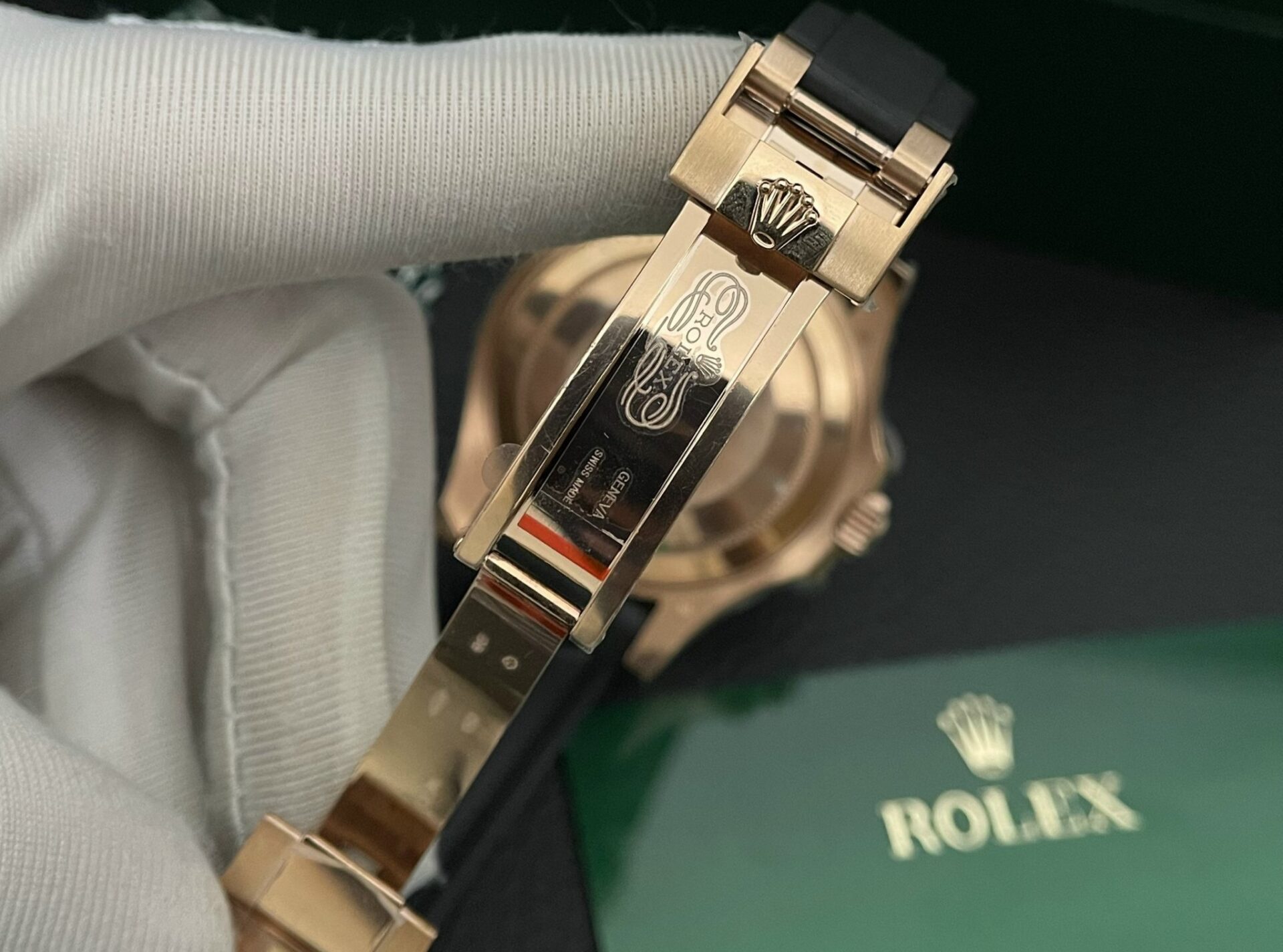 Rolex Yacht-Master Super Clone Watch Black Dial EW Factory 40mm - Image 7