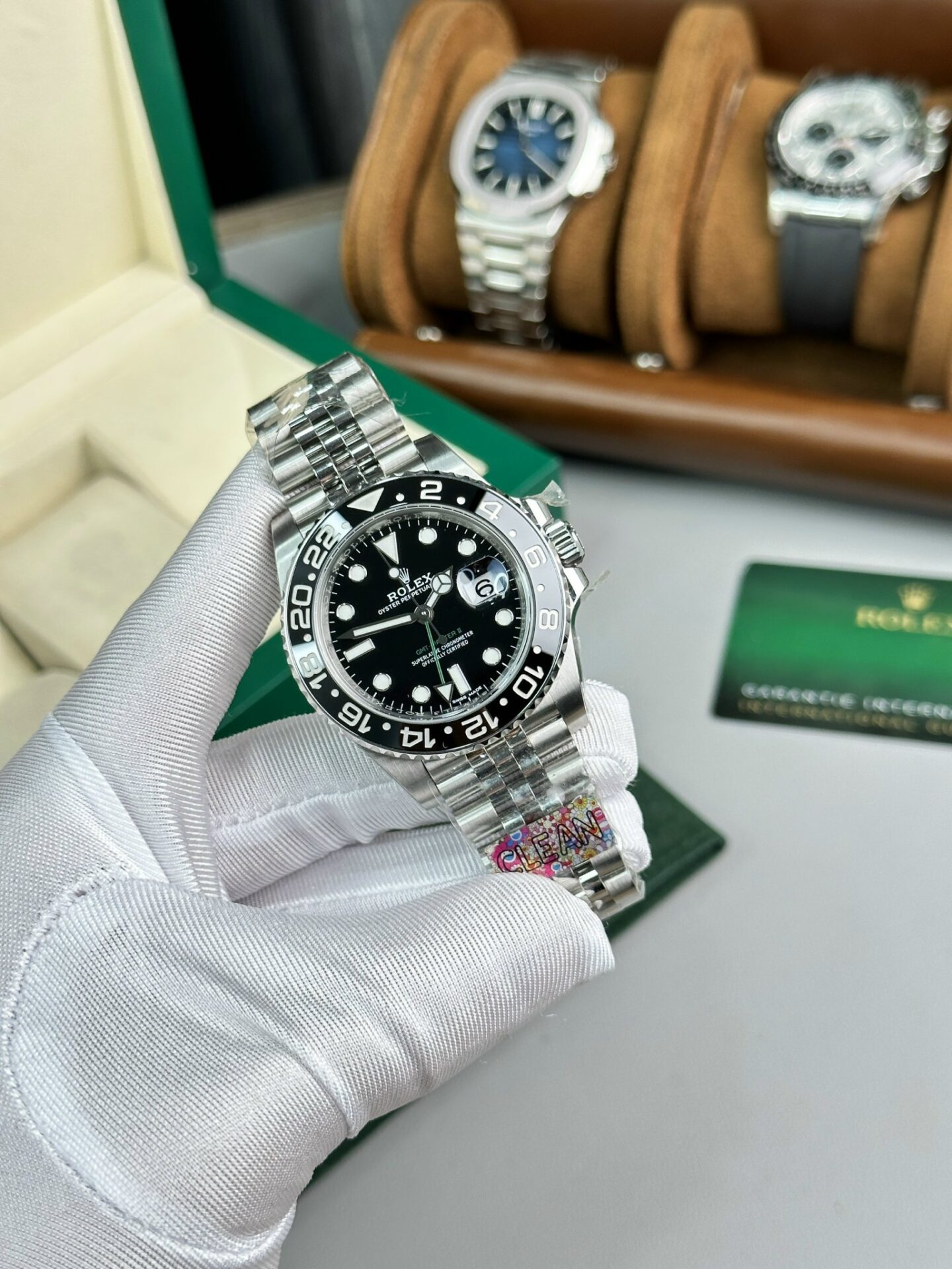 Rolex GMT-Master II 116710LN Super Clone Watch Black Dial Clean Factory 40mm - Image 3