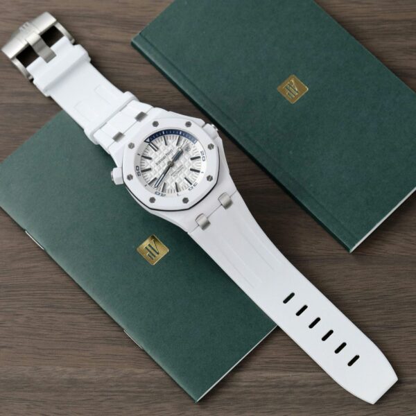 Audemars Piguet Royal Oak Offshore 15707CB Replica 11 Gom Trang ZF Factory 42mm 7 1