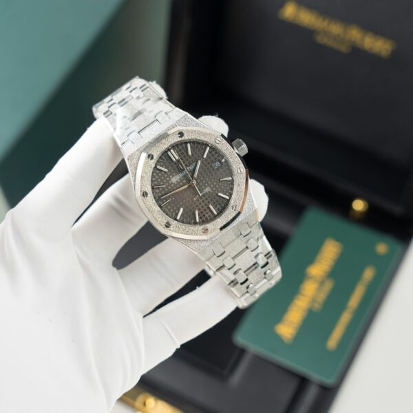 Dong Ho Audemars Piguet 15454 Fosted Gold Replica 11 Mat Xam 37mm 2 1