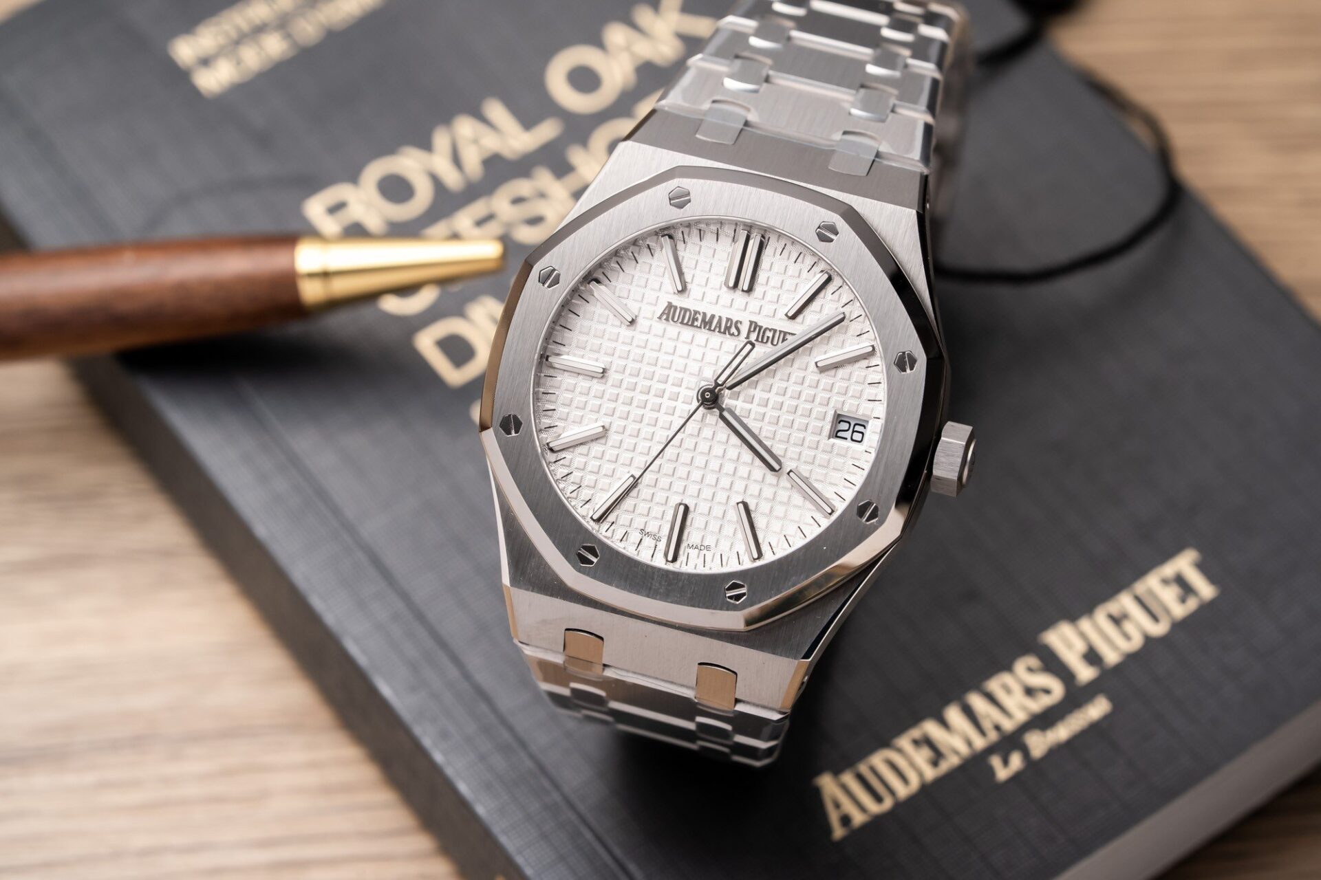 Audemars Piguet 15500ST Super Clone Watch White Dial ZF Factory 41mm
