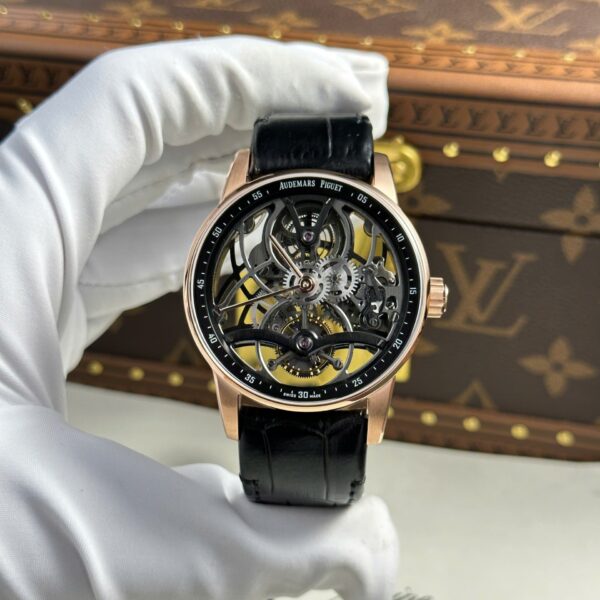 Dong Ho Audemars Piguet 26600 Tourbillon Openworked Replica 11 May Co Cot Tay 41mm 9 1