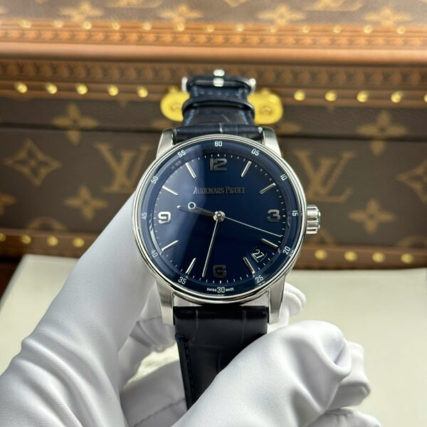 Dong Ho Audemars Piguet Code 11.59 Selfwinding 15210OR Rep 11 Mat Xanh Blue Nha May APS 41mm 4 1