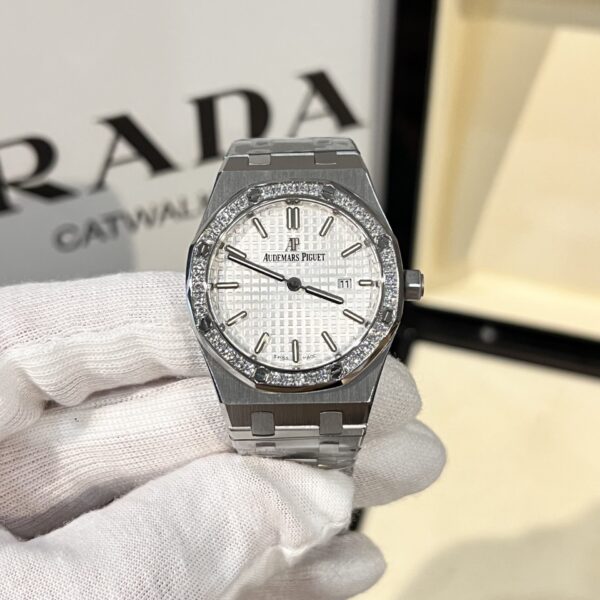 Dong Ho Audemars Piguet Nu Mat Trang May Pin 33mm 4 1