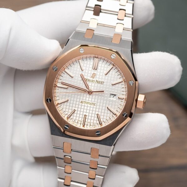 Dong Ho Audemars Piguet Royal Oak 15400 Demi Rose Replica ZF Factory 41mm 3 1
