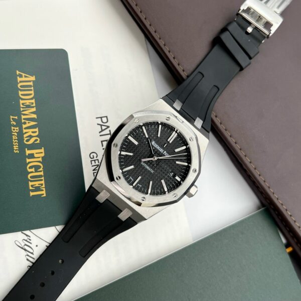 Dong Ho Audemars Piguet Royal Oak 15400ST Replica 11 Nam Mau Den 41mm 2 1