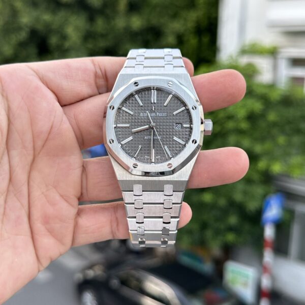 Dong Ho Audemars Piguet Royal Oak 15400ST Replica Mat Xam Nha May APS 41mm 1 1