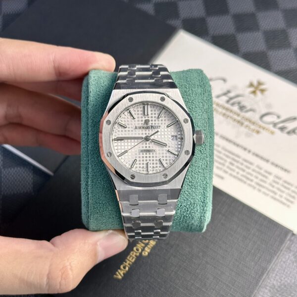 Dong Ho Audemars Piguet Royal Oak 15450ST Rep 11 Mat Trang APS 37mm 2 1