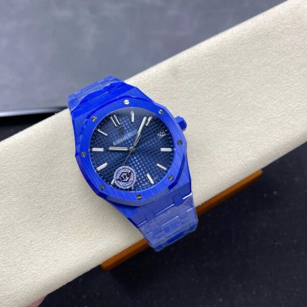 Dong Ho Audemars Piguet Royal Oak 15500 Gom Xanh Replica 11 Nha May APS 41mm 7 1