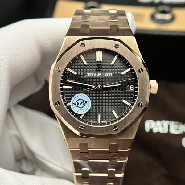 Dong Ho Audemars Piguet Royal Oak 15500OR Rep 11 Nha May APS 41mm 2 1