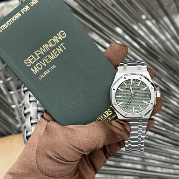 Dong Ho Audemars Piguet Royal Oak 15510ST Rep 11 Green Dial 41mm 4 scaled 1