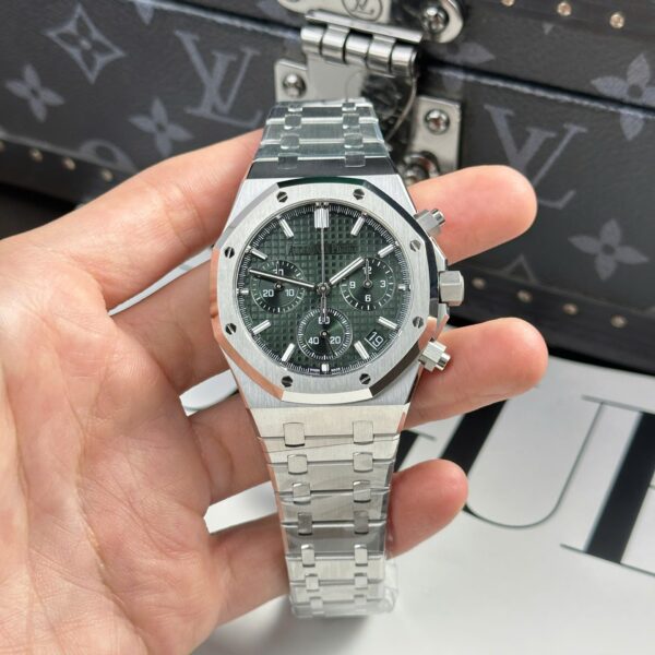 Dong Ho Audemars Piguet Royal Oak 26240ST Mat Xanh La May Mong New 2025 41mm 6 1