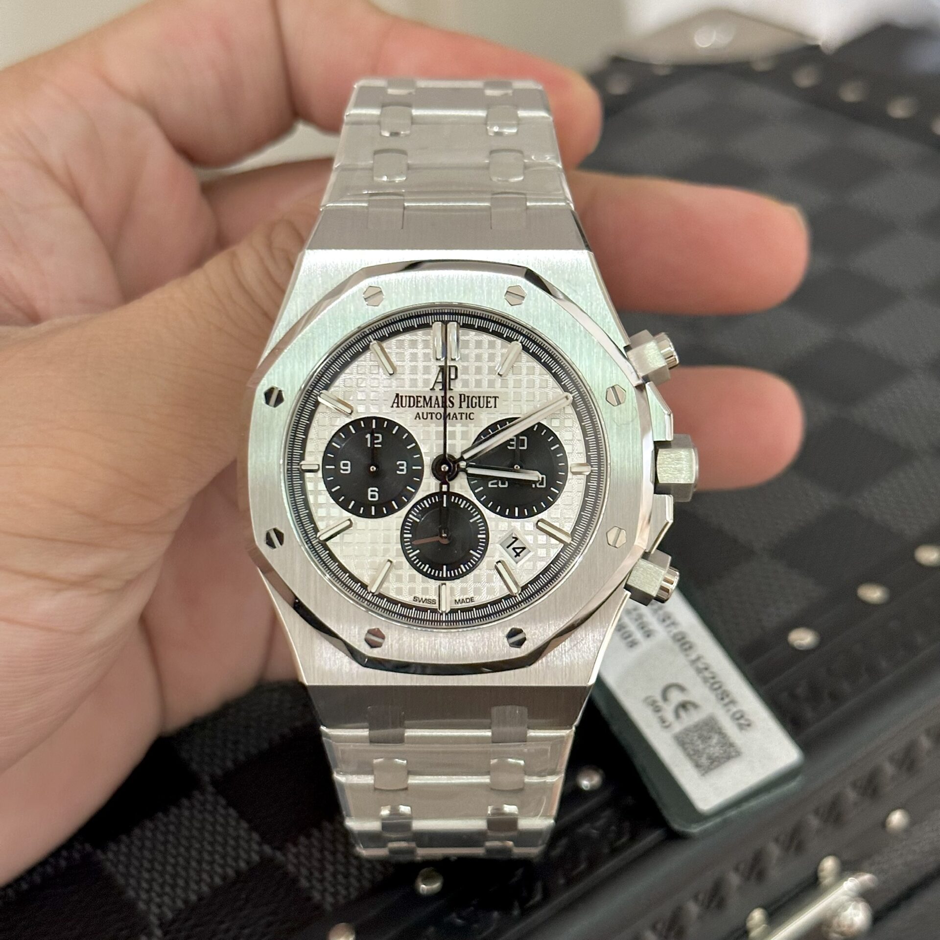 Audemars Piguet Royal Oak 26331ST Super Clone Watch White Dial 41mm