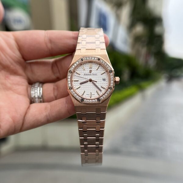 Dong Ho Audemars Piguet Royal Oak Che Tac Nu May Co Dinh Da 4 1