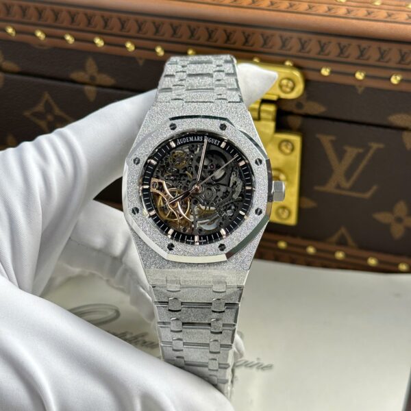 Dong Ho Audemars Piguet Royal Oak Frosted 15407 Replica 11 Mat Lo Co Nha May THB 41mm 2 1