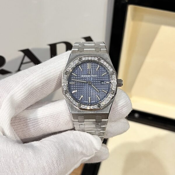 Dong Ho Audemars Piguet Royal Oak Nu Dinh Da May Pin 33mm 1 1
