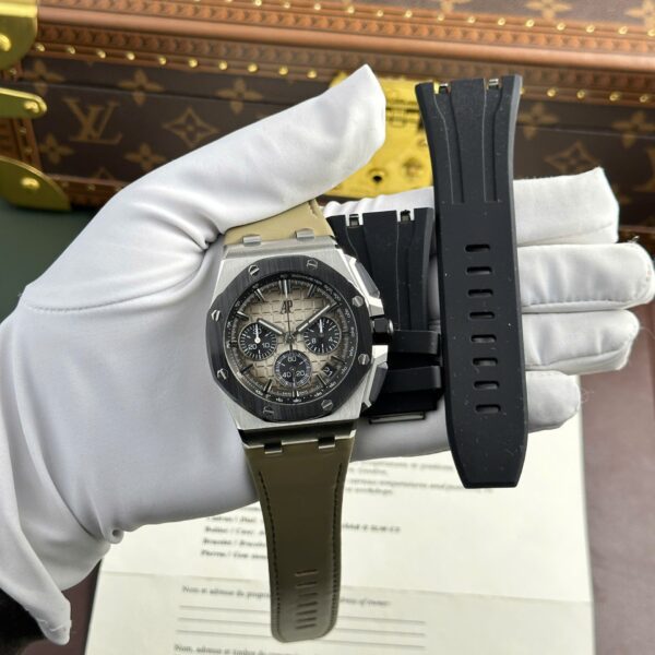 Dong Ho Audemars Piguet Royal Oak Offshore Chronograph 26420 Rep 1 1 Mat Xam Nha May APP 43mm 2 1