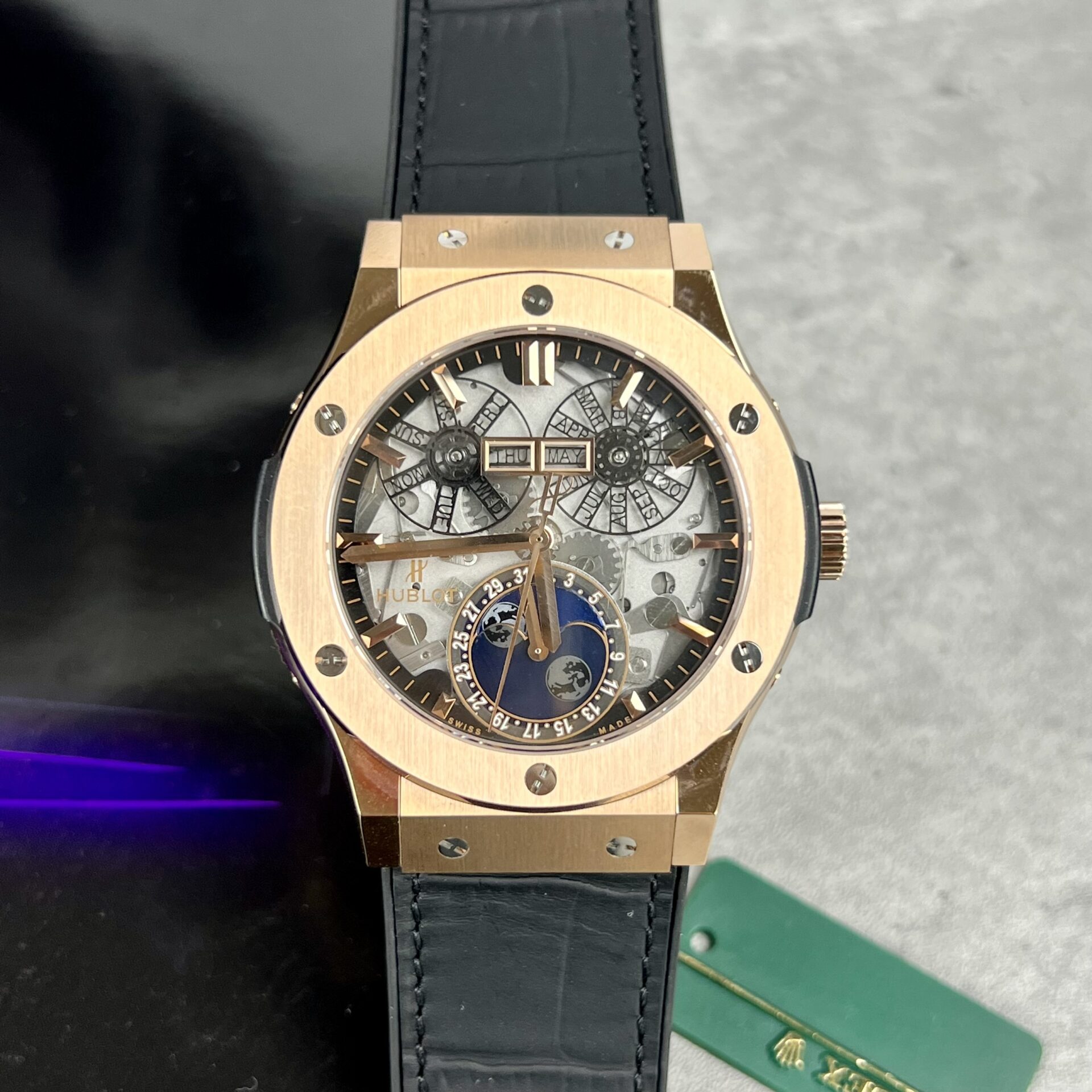 Hublot Aerofusion Moonphase King Gold Best Super Clone Watch 42mm - Image 2