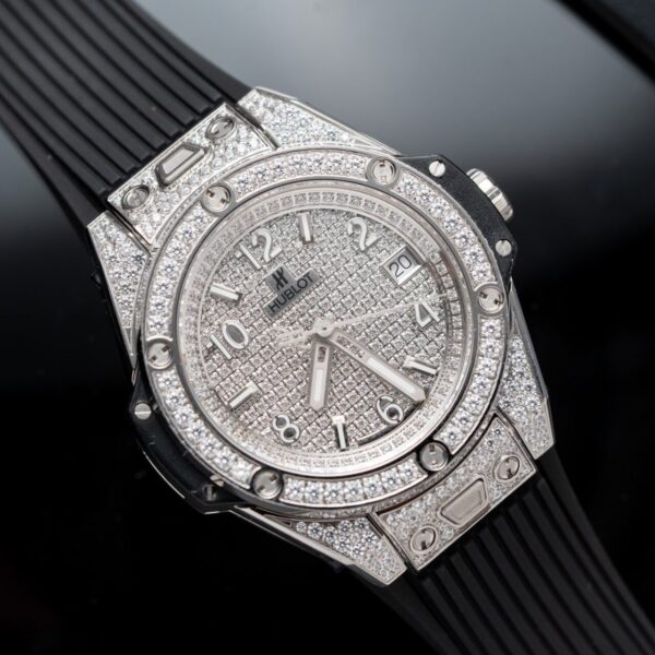 Dong Ho Hublot Big Bang One Click Dinh Full Da Replica 11 39mm 3 1